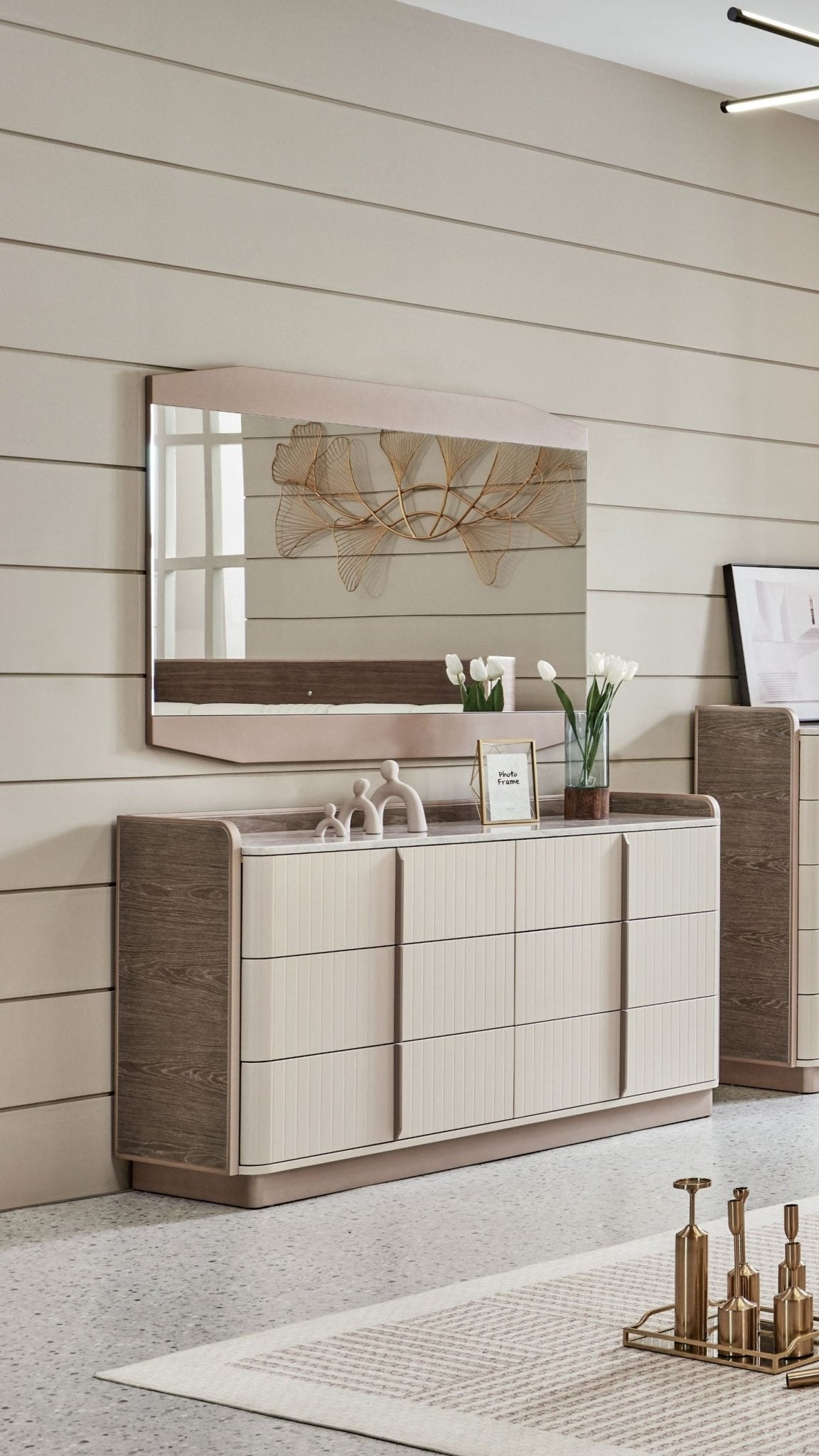 Urban Oasis Brown Dresser Table