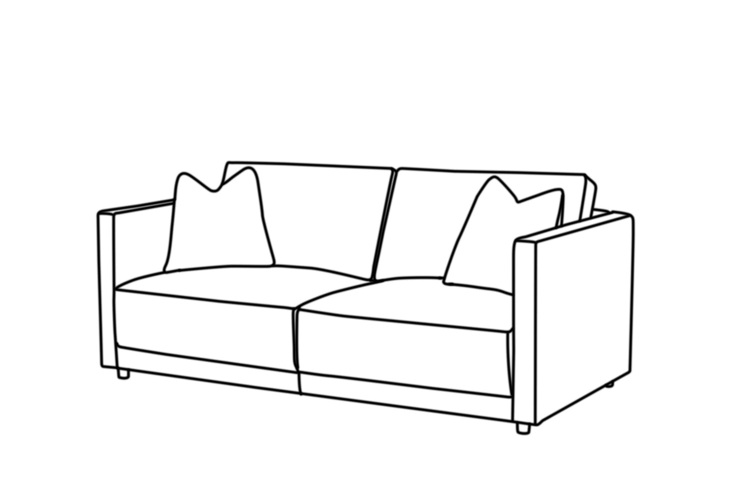 Velano Velvet Green Loveseat