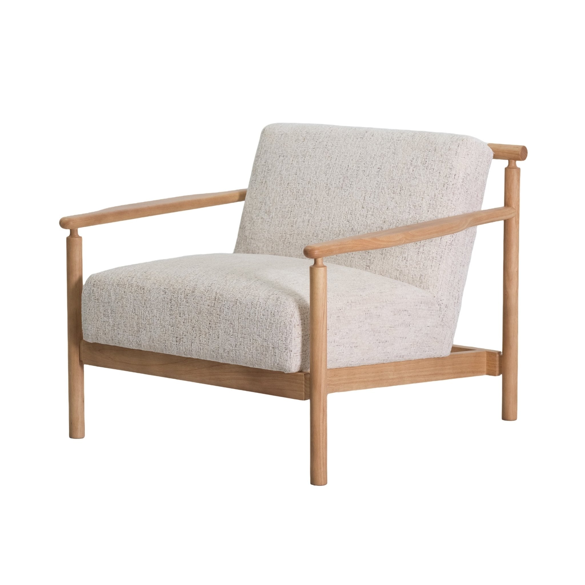 Vera White Accent Chair