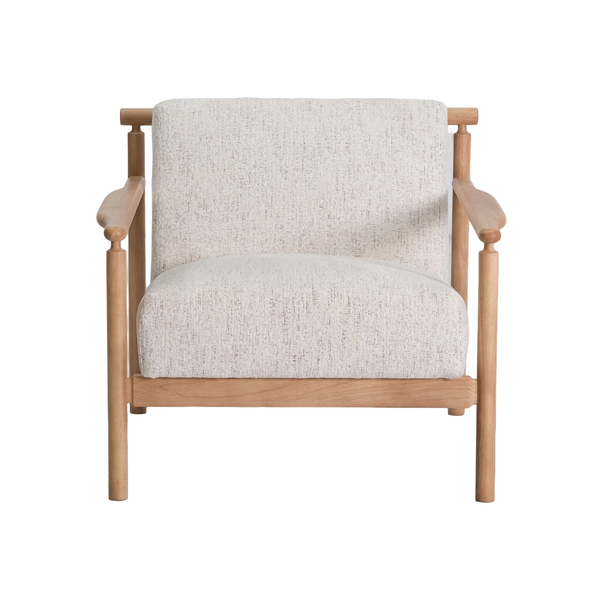 Vera White Accent Chair