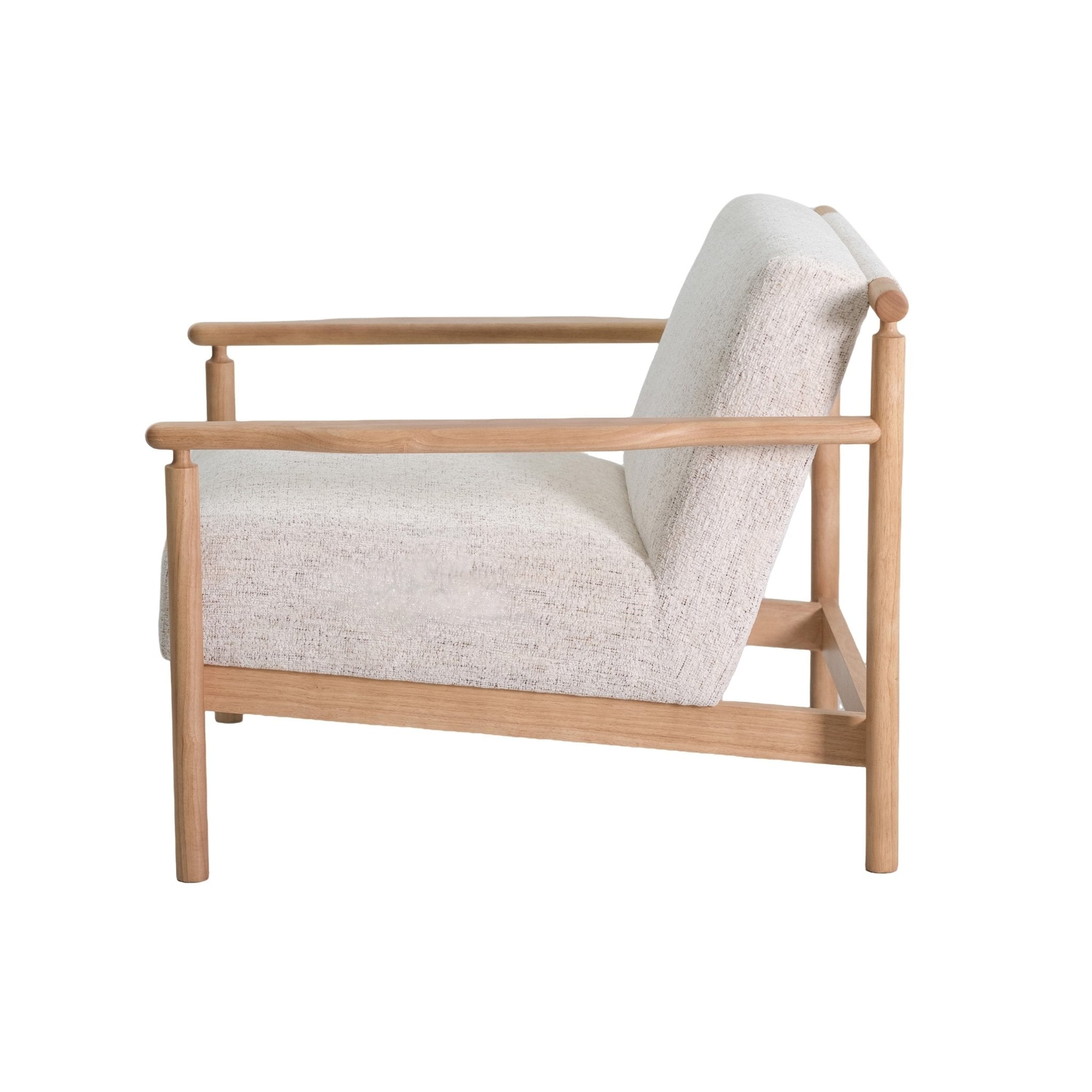 Vera White Accent Chair