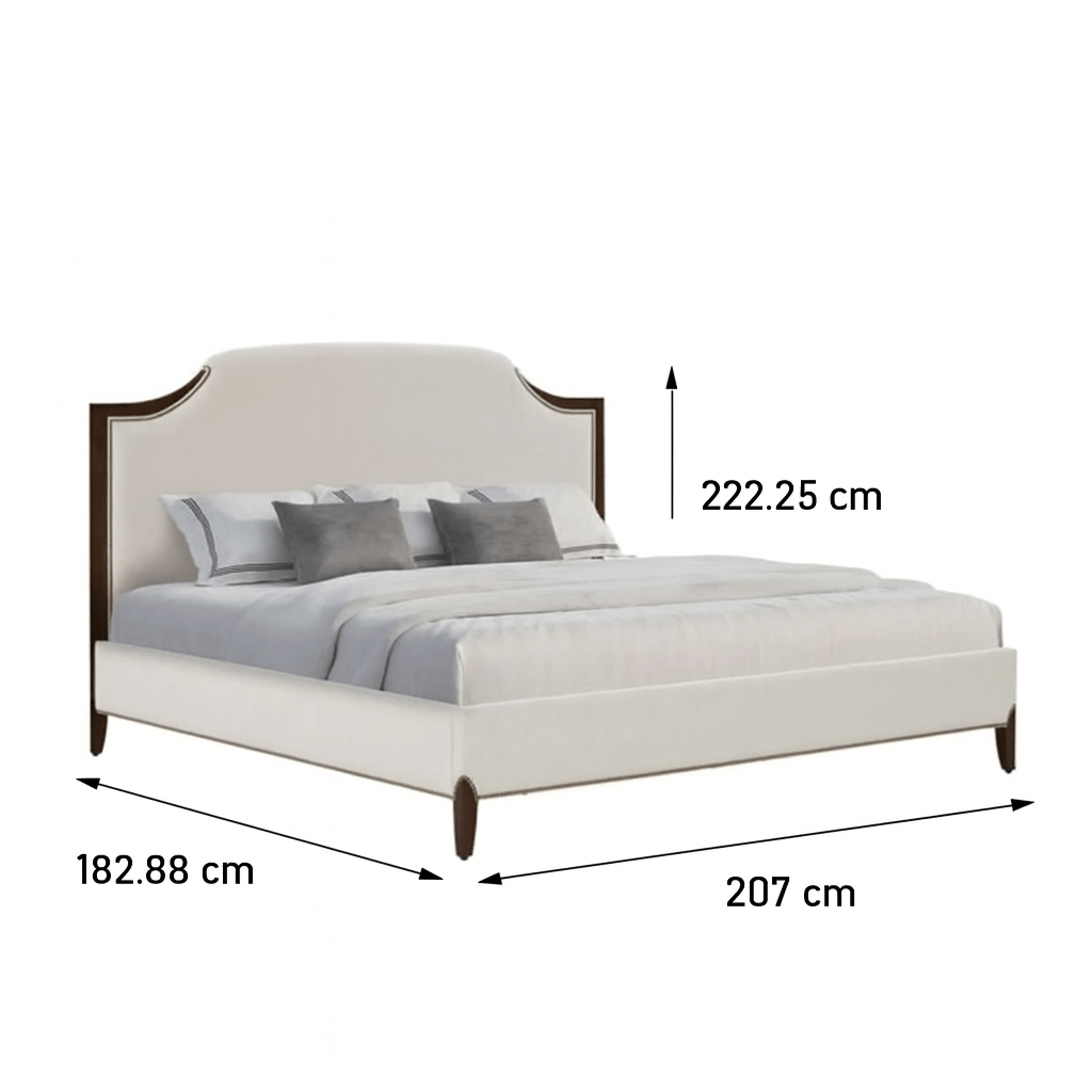 Victorian Dreams Beige Bed