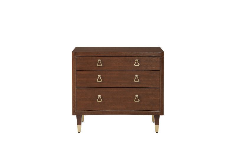 Victorian Dreams Brown Nightstand