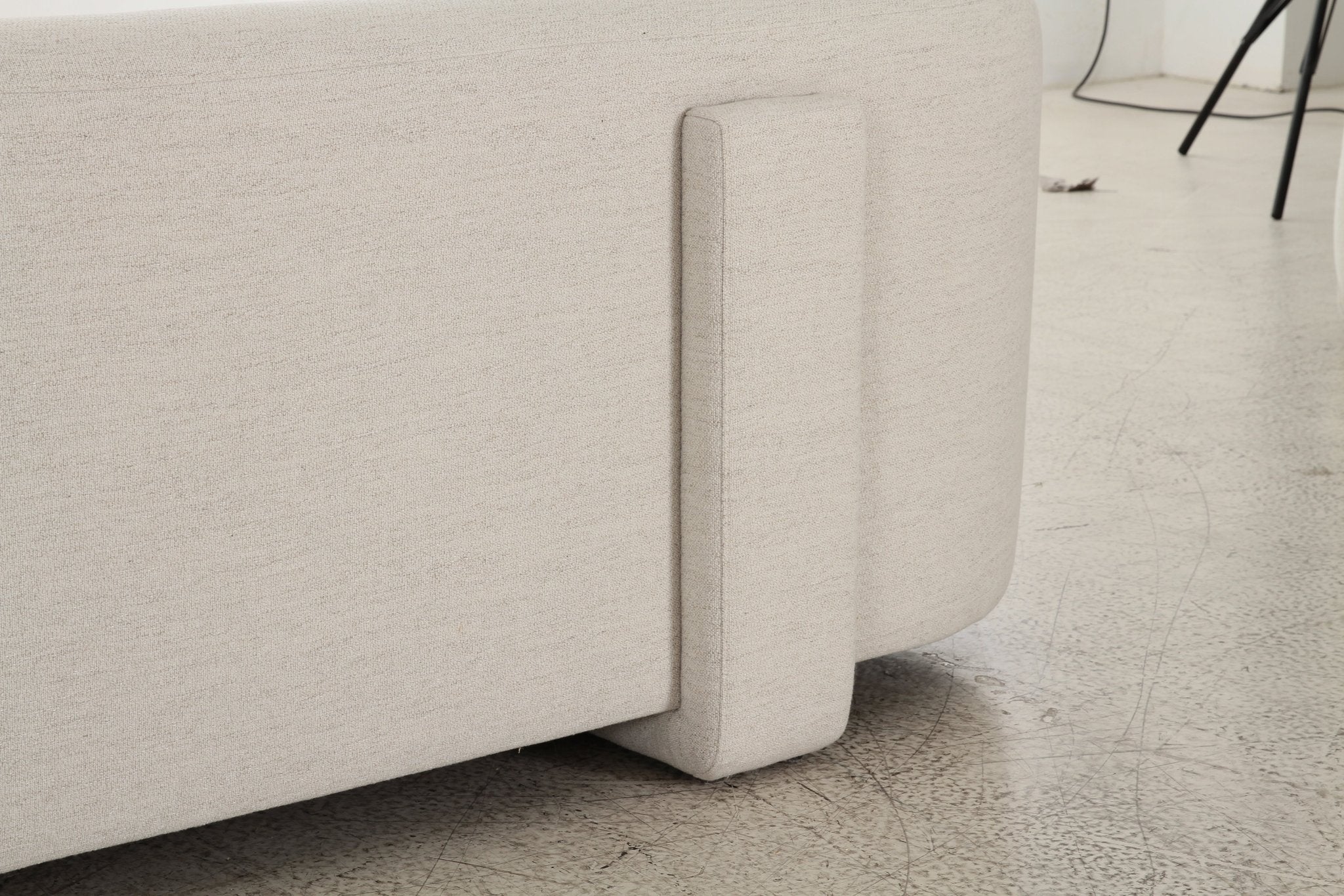 Vienna White 4 Seater Sofa