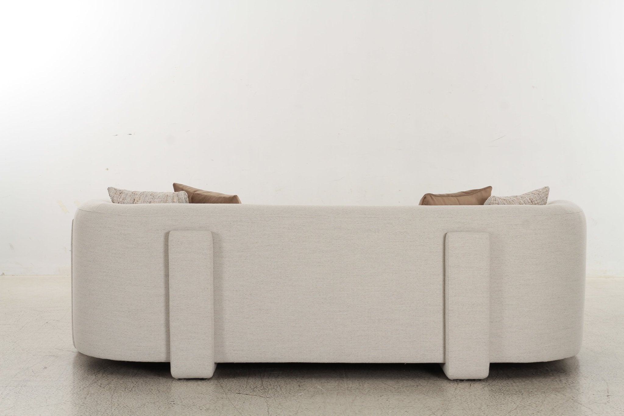 Vienna White 4 Seater Sofa