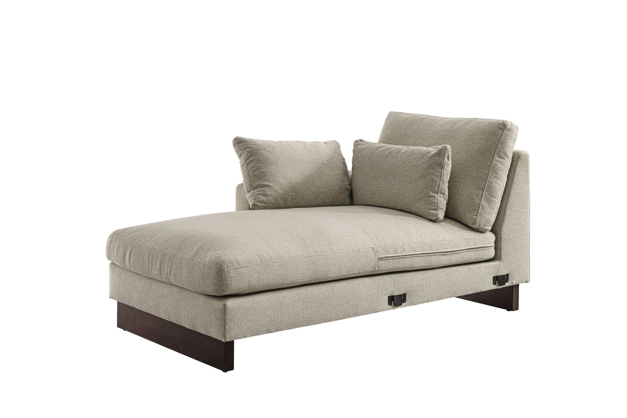 Violin Beige Left Chaise