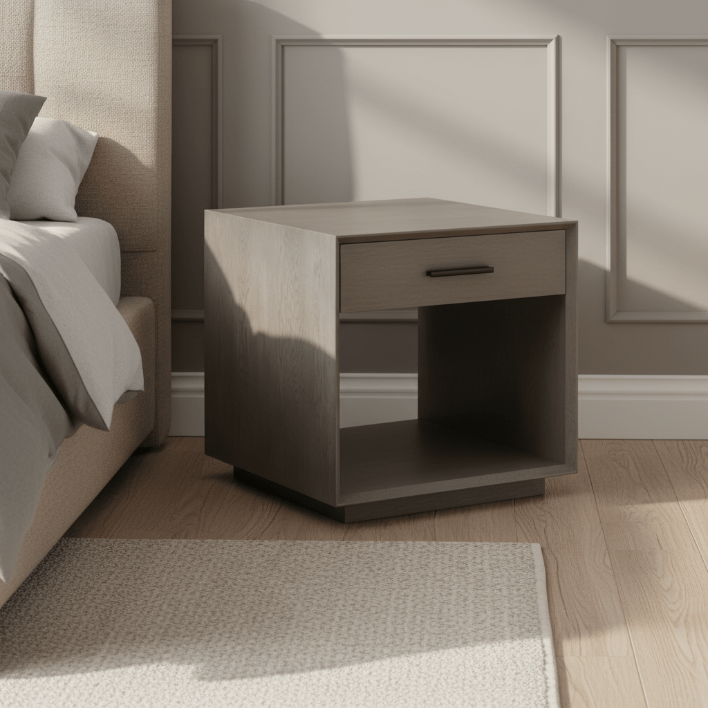 Whitley Oak Wood End Table