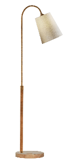 Woody floor lamp