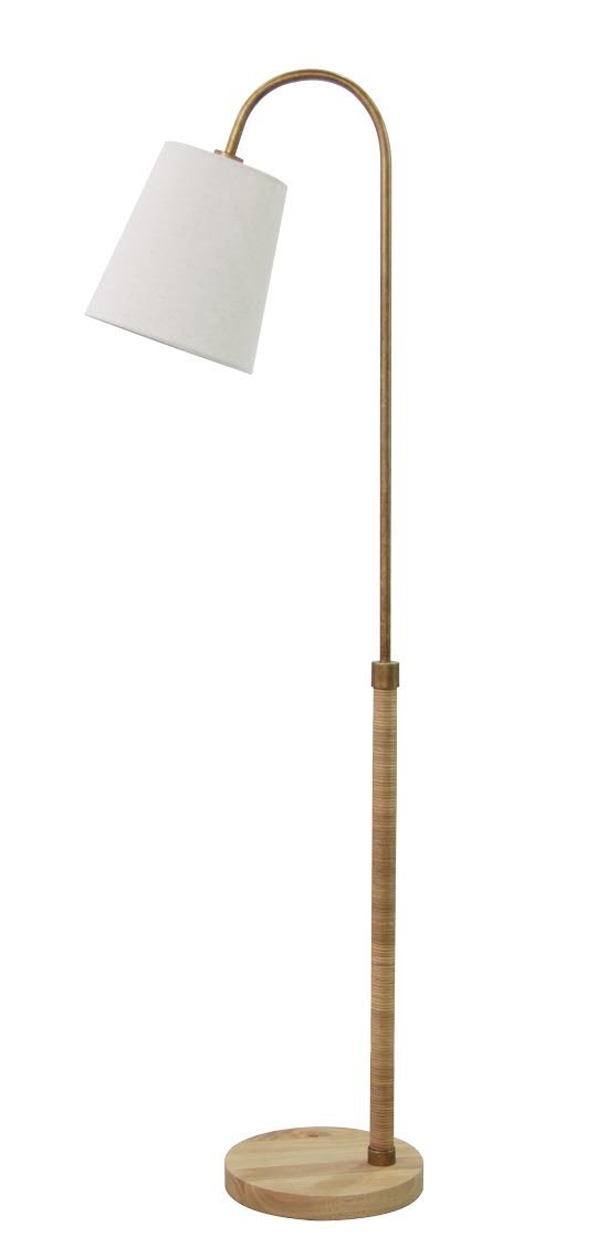 Woody floor lamp