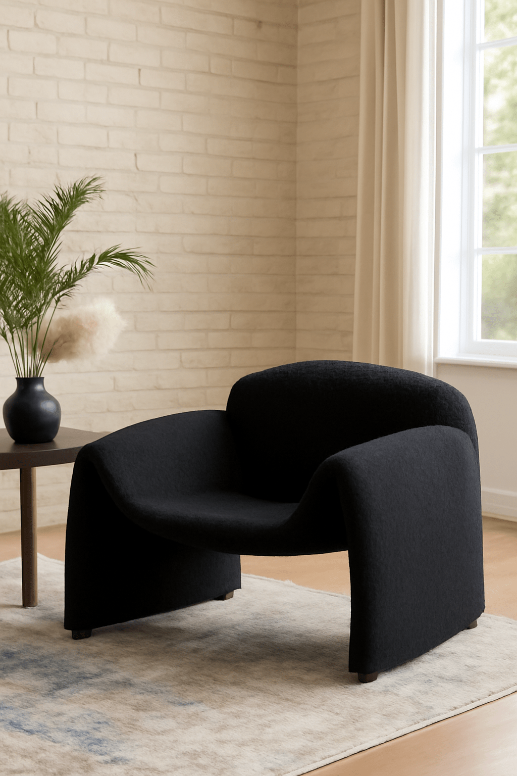 May Boucle Accent Chair