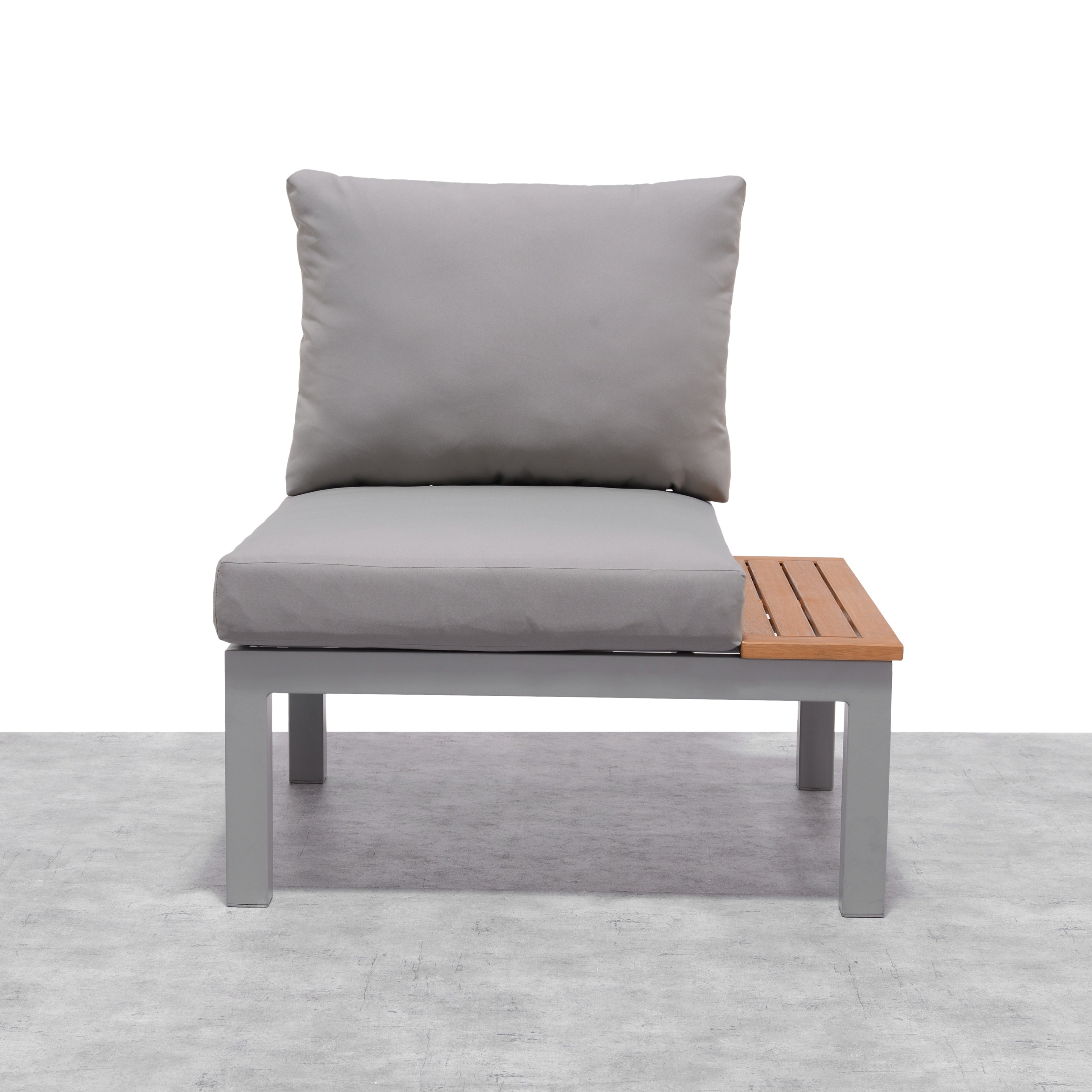 Barcelona Grey Soft Chair (6628810457184)