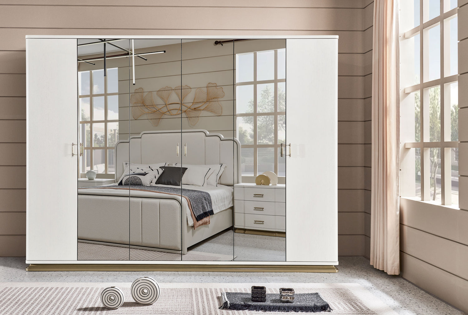 Timeless Tranquility White Wardrobe