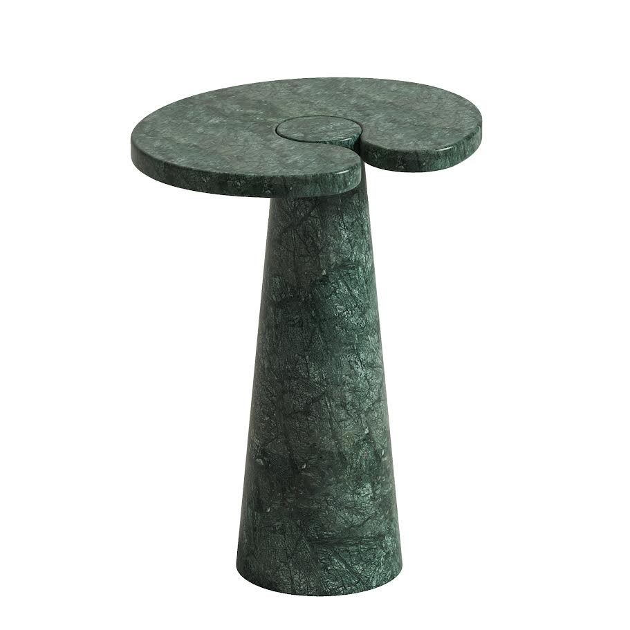 Green Marble Side Table