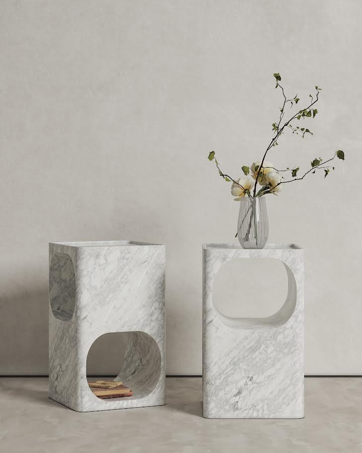 Arabescato Side Table RF-2121-TLDFE-08