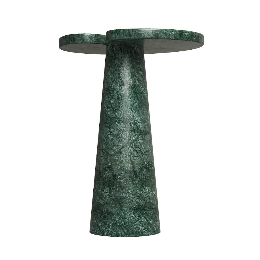 Green Marble Side Table