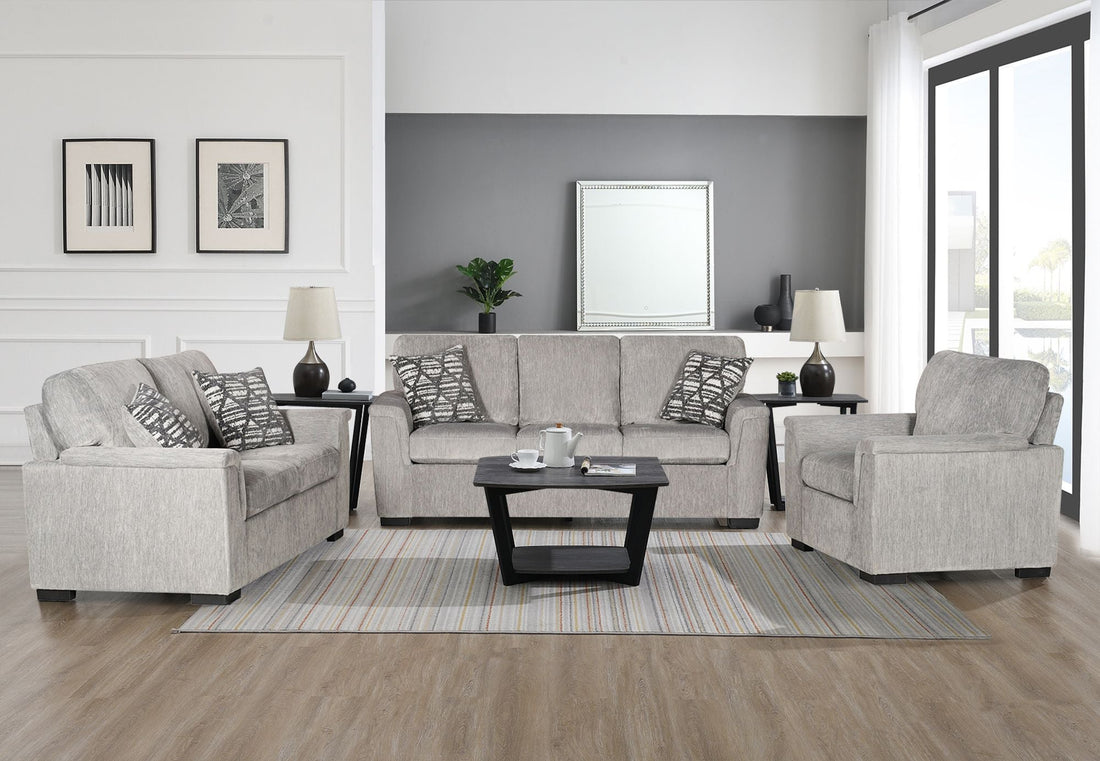 Verona Grey Living Room Set R0135-0003KT2