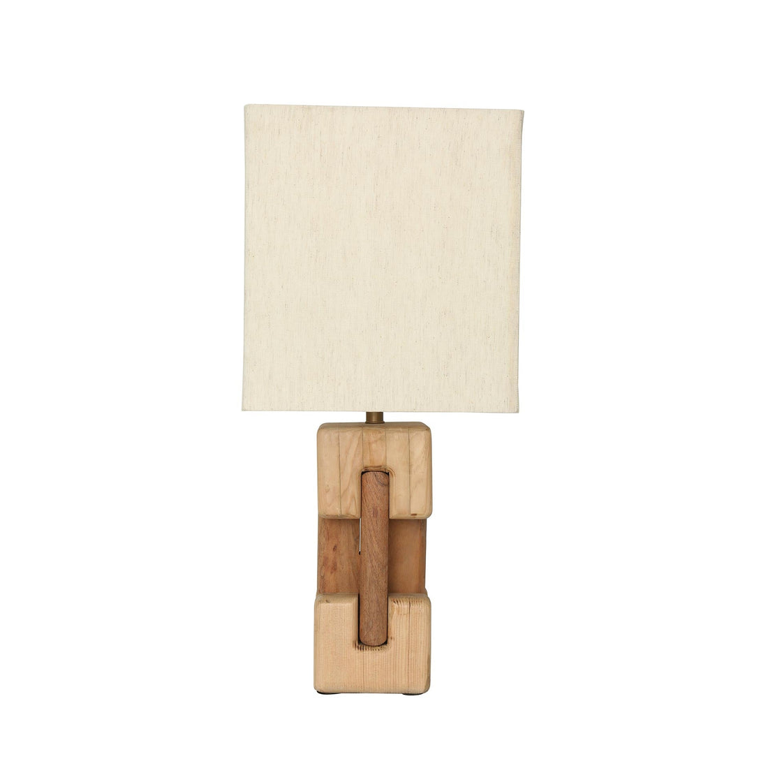 Wooden Lamp W/Shade 1014VLN