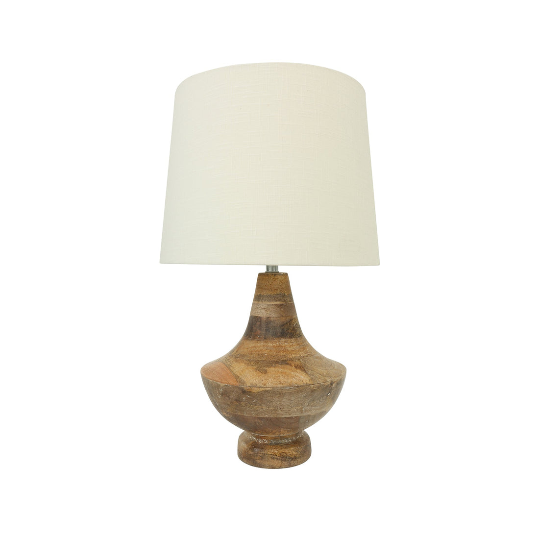 Wooden Lamp W/Shade 1028TLM