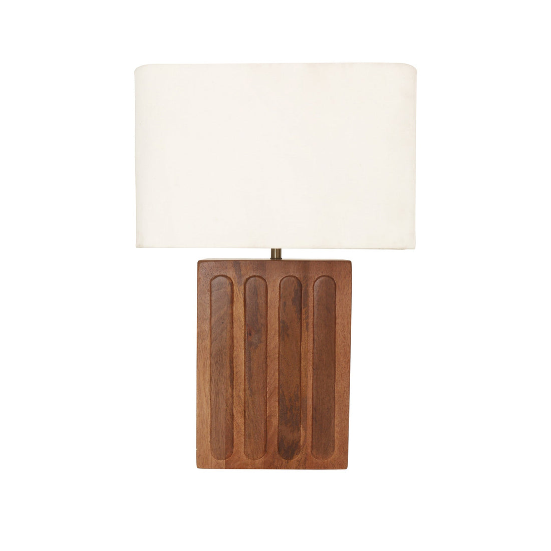 Wooden Lamp W/Shade 1034WLN