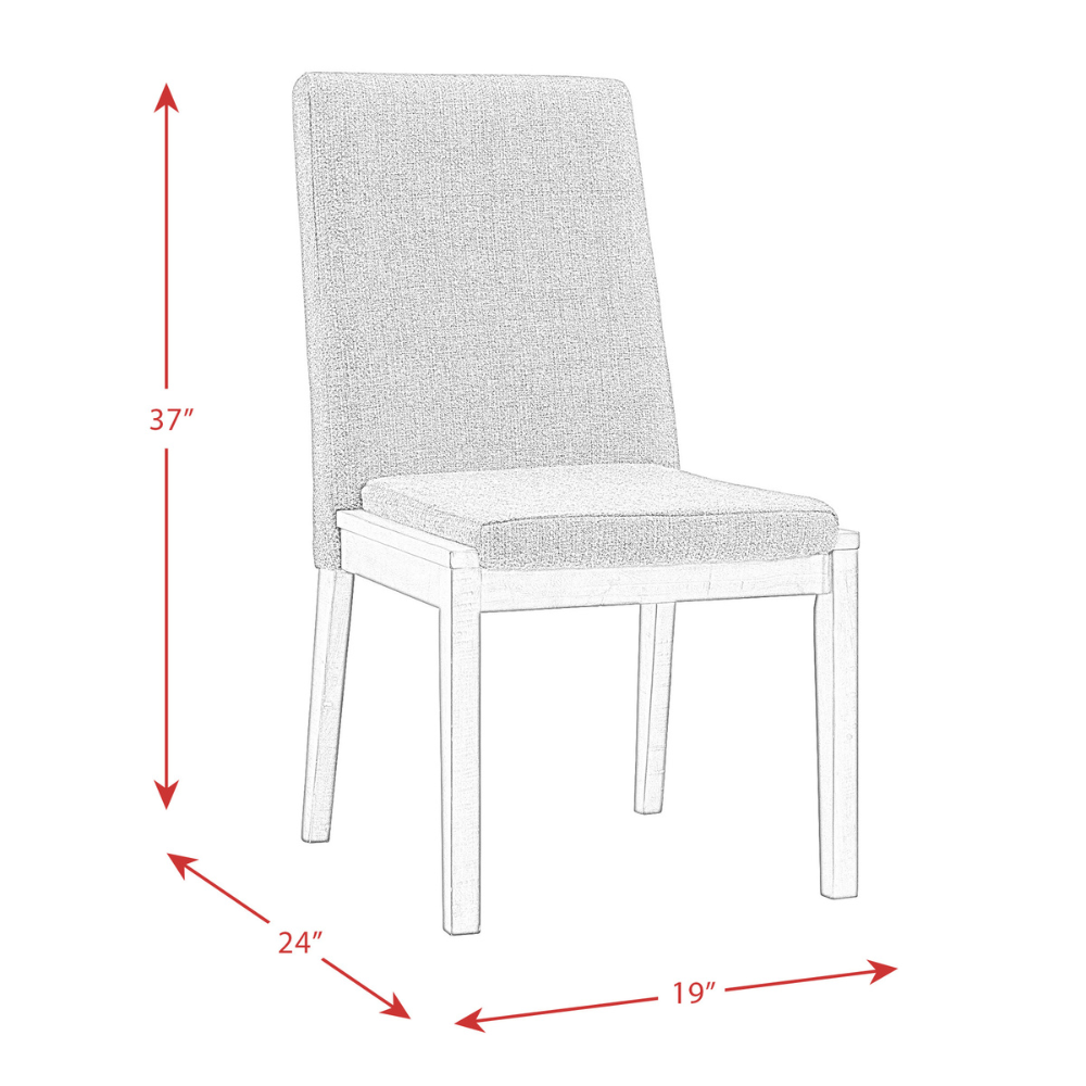 Cross Round Dining Side Chair (6629945180256)