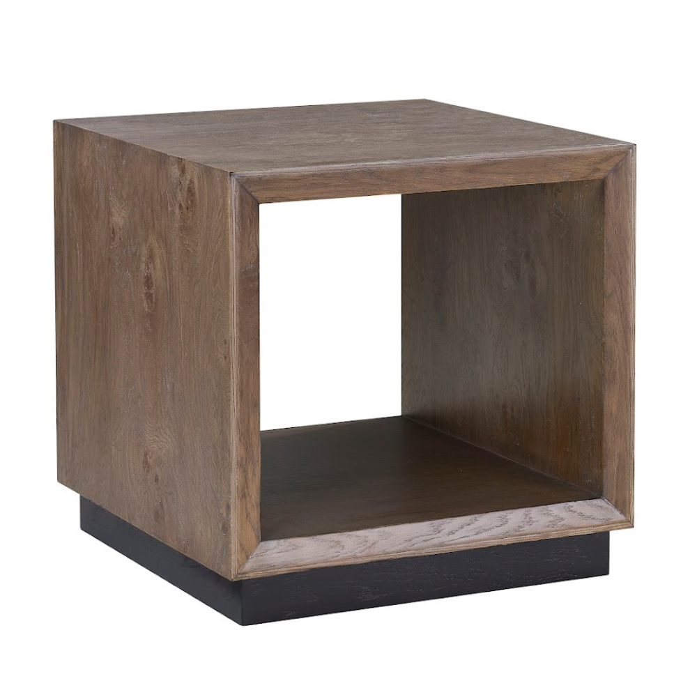 Oak Wood Side TABLE (8785155096897)