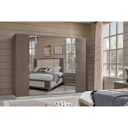 Ebony Dark Gray King Set