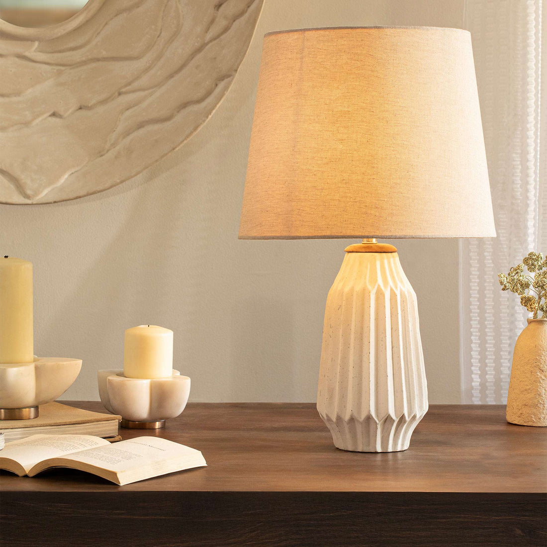 Ecomix Lamp W/Shade 1177TEN