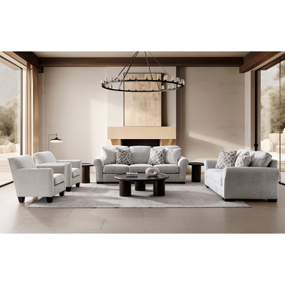Dillon Grey Living Room Set + FREE RUG