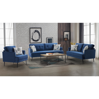 Brisbane Bold Blue Sofa (6645526626400)