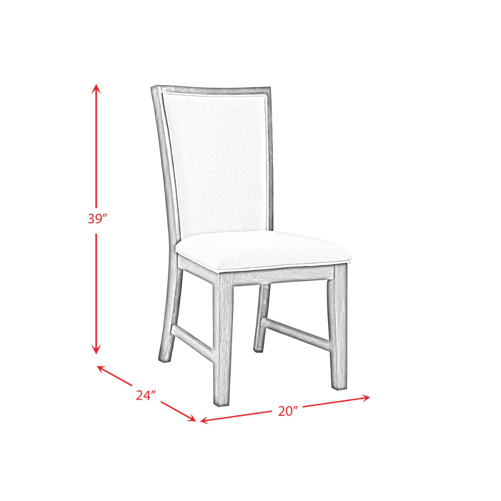 Grady Dining Table Slat Back Side Chair