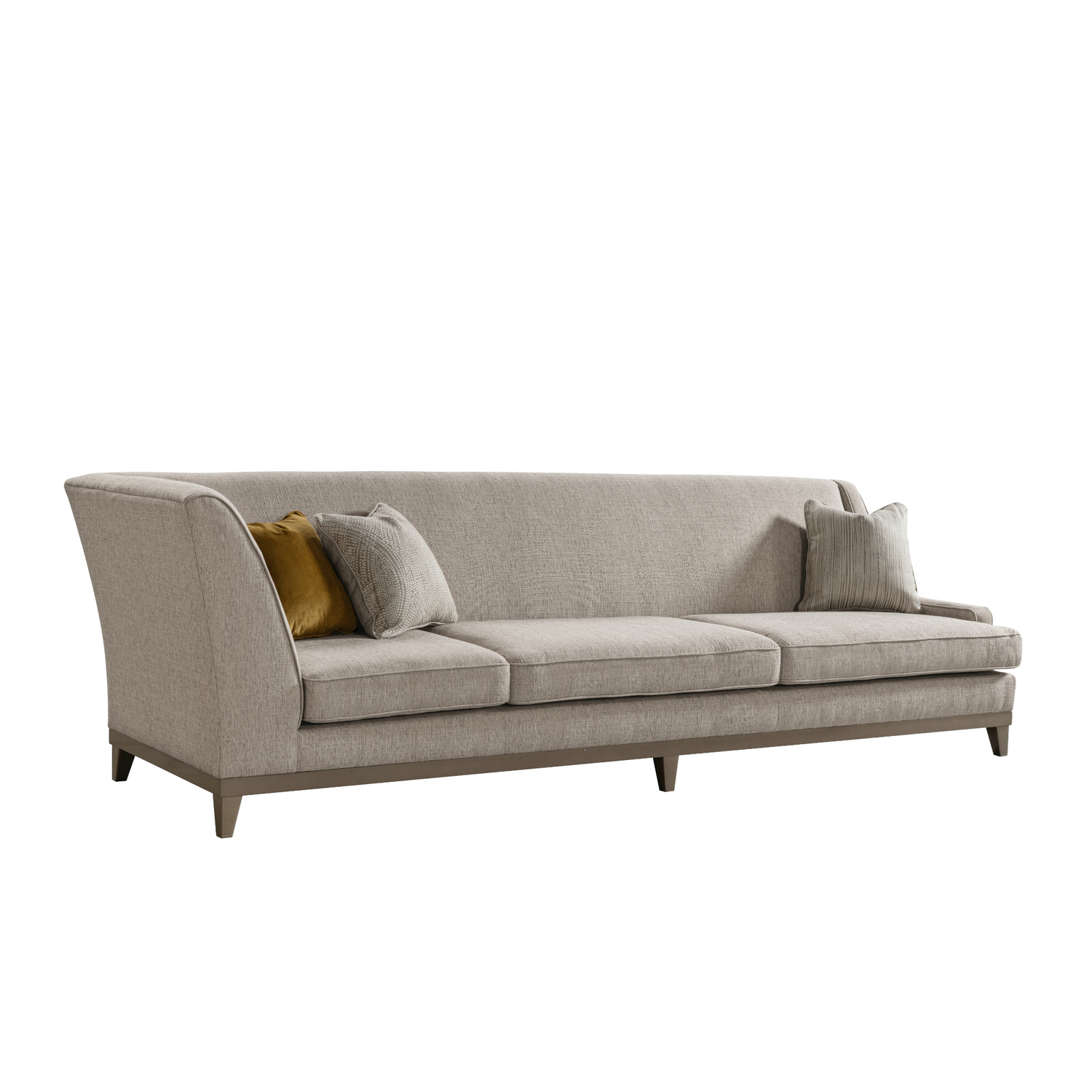 Hardt beige Sectional- RAF Armed Sofa