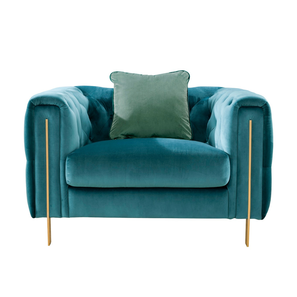 Statement Tuft Off-White Chair