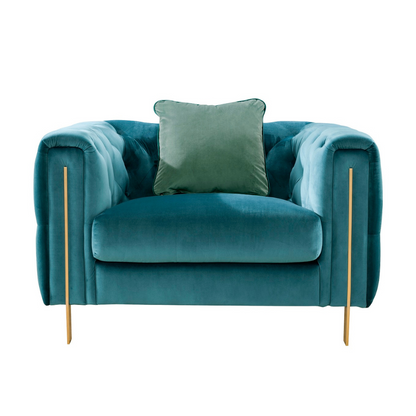 Statement Tuft Off-White Chair