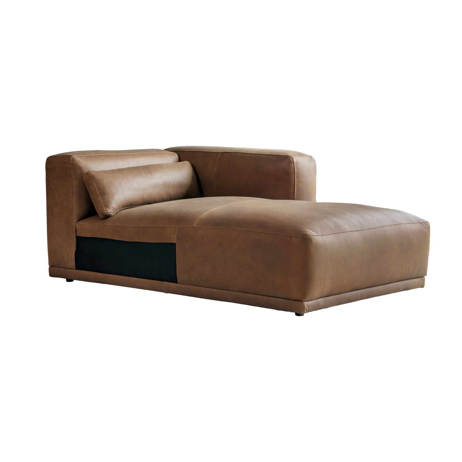 Sleek Serenity Caramel Sectional W304