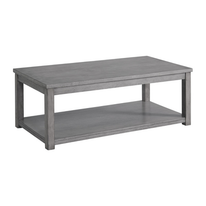 Rina Three Pack Occasional set; coffee W/ Casters in grey