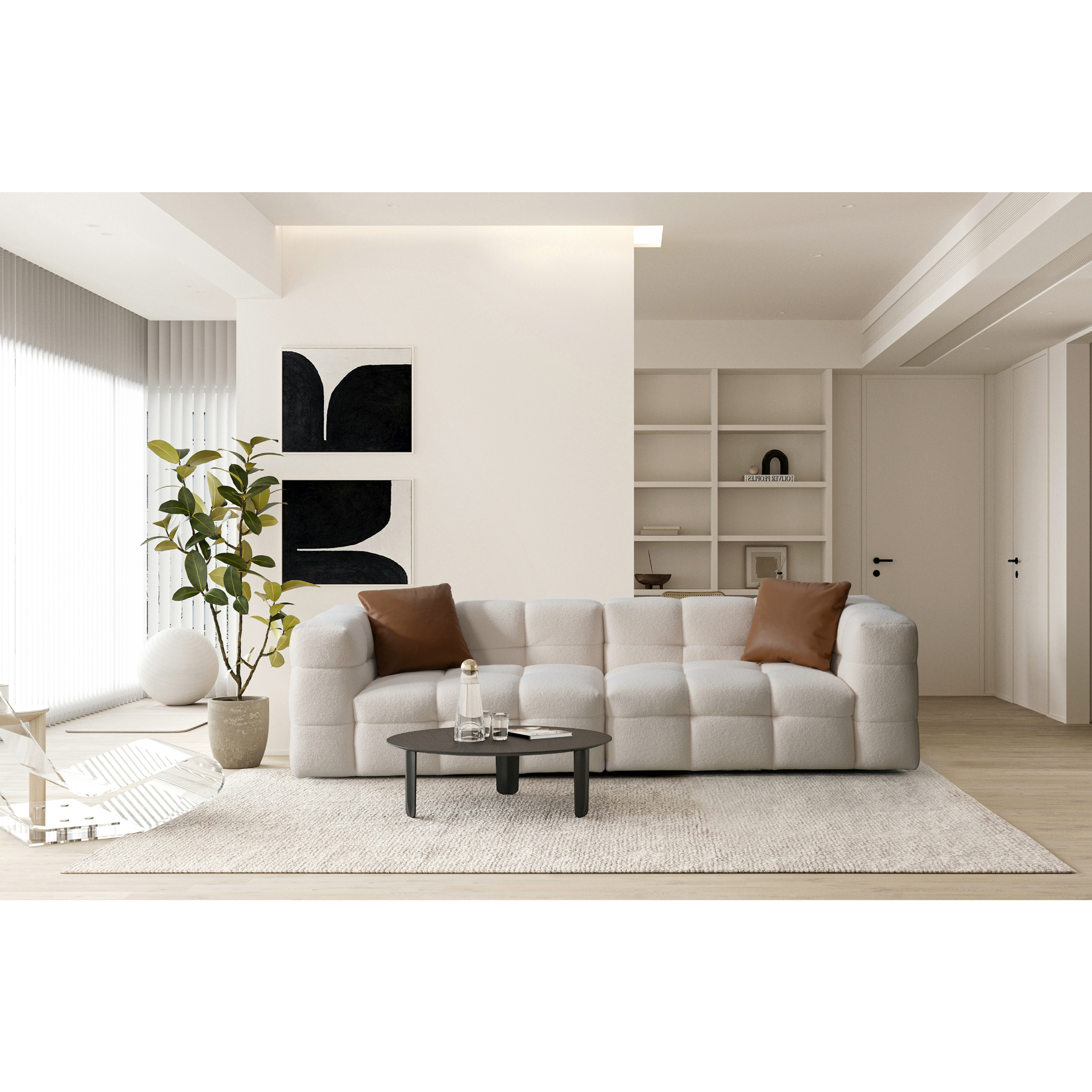 Marshy 4 seater sofa (268cm)