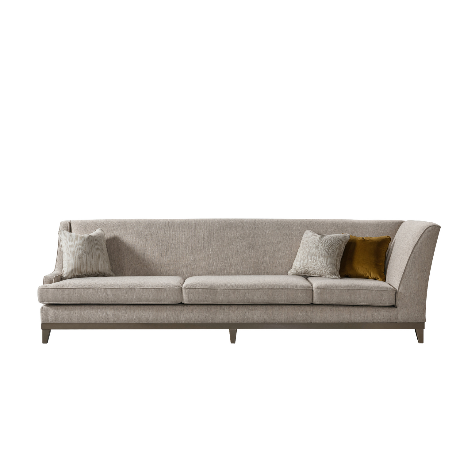 Hardt beige Sectional- LAF Armed Sofa