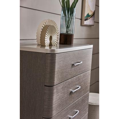 Shiny Wood End Table