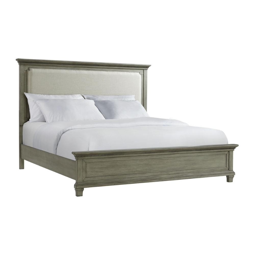 Crawford Grey King Bedroom Set