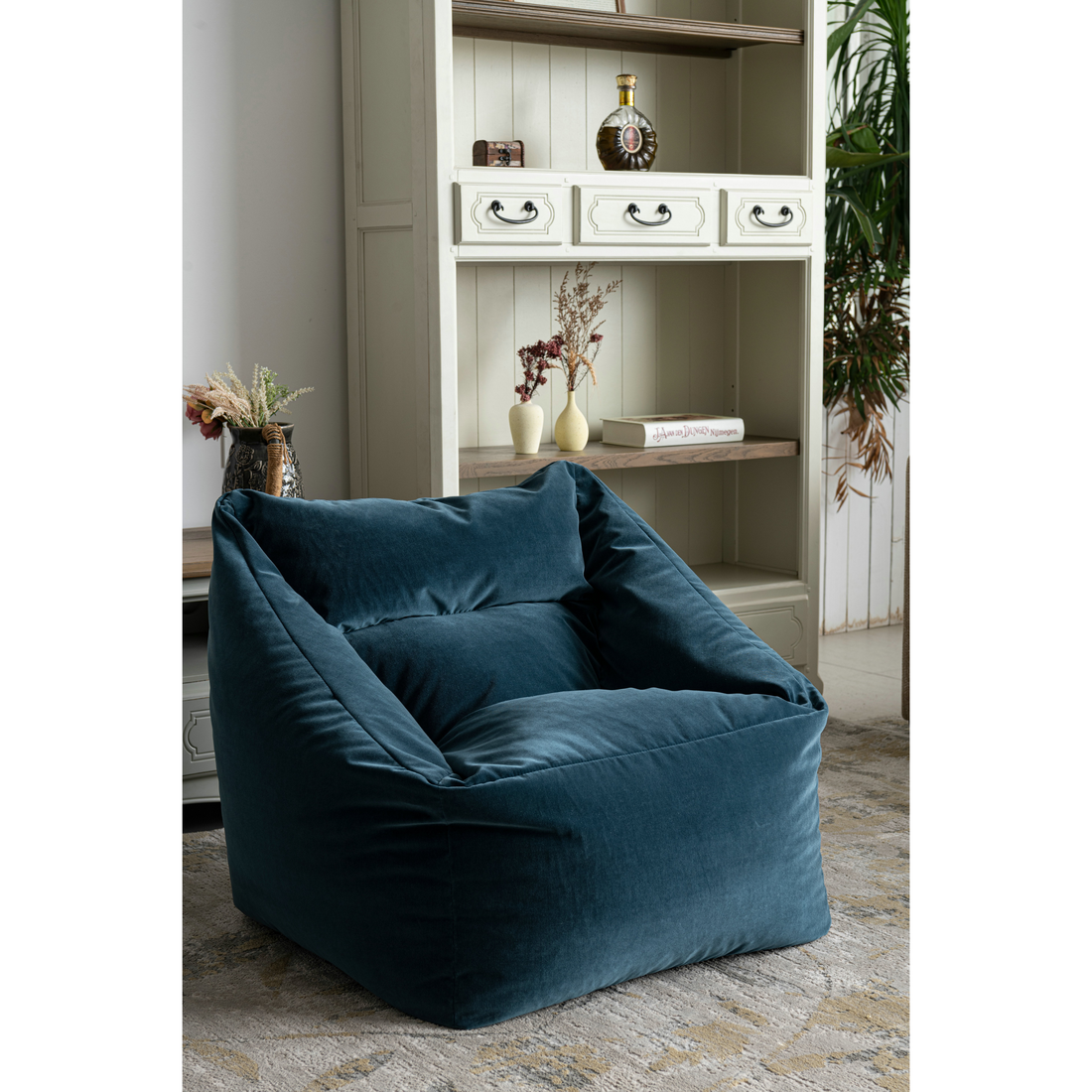 Roots For Fun Blue Bean Bag WR0802-W0001BBV6
