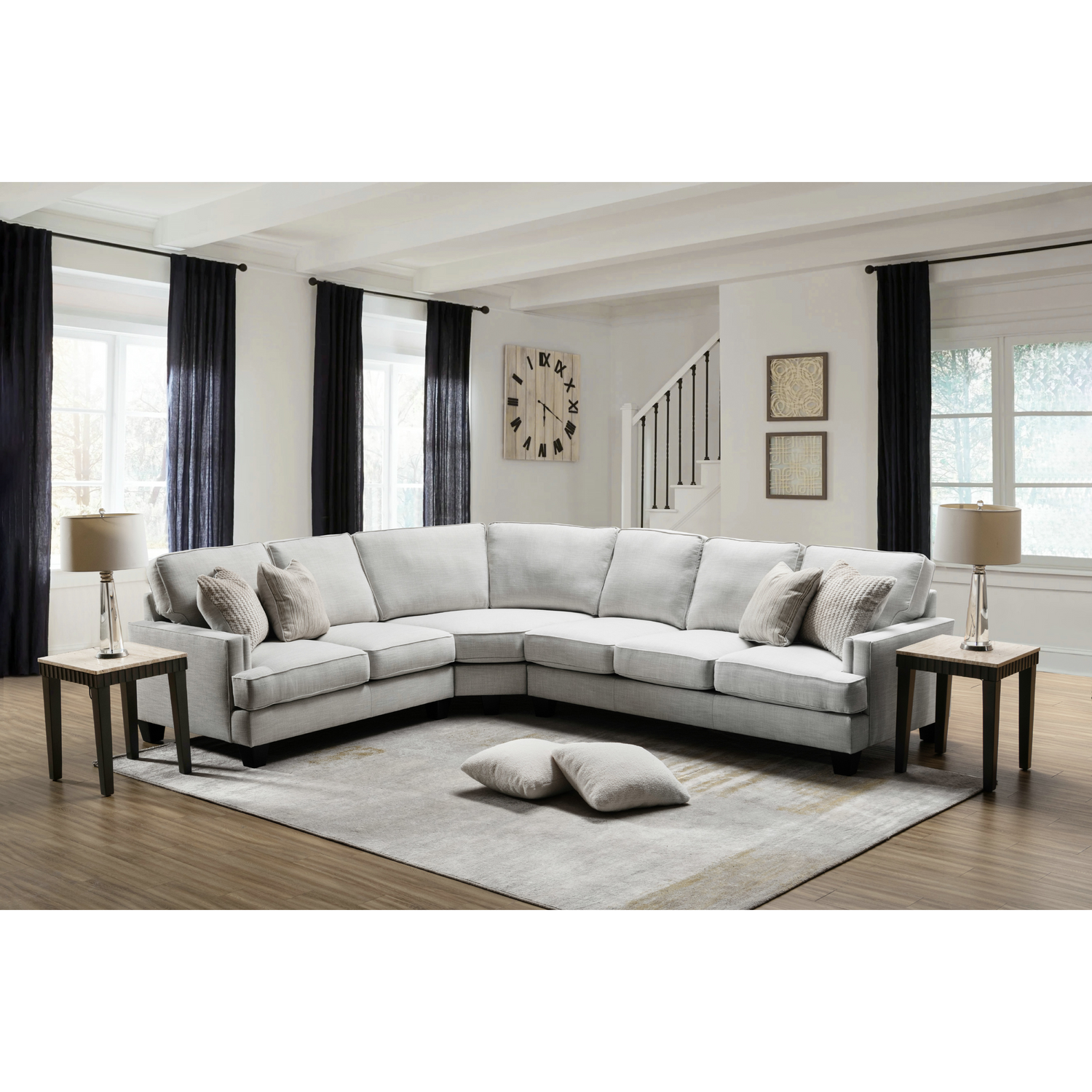 Luis Grey Sectional