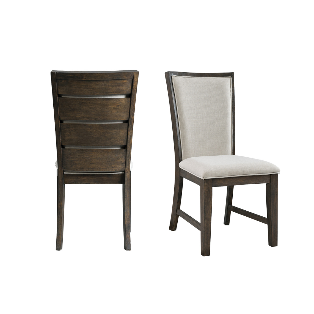Grady Dining Table Slat Back Side Chair (8785043095873)