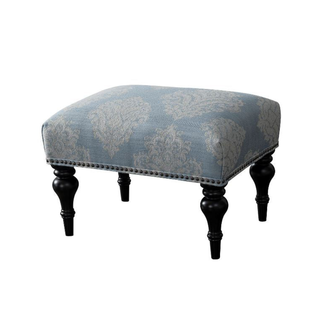 Pastel Pattern Small Ottoman