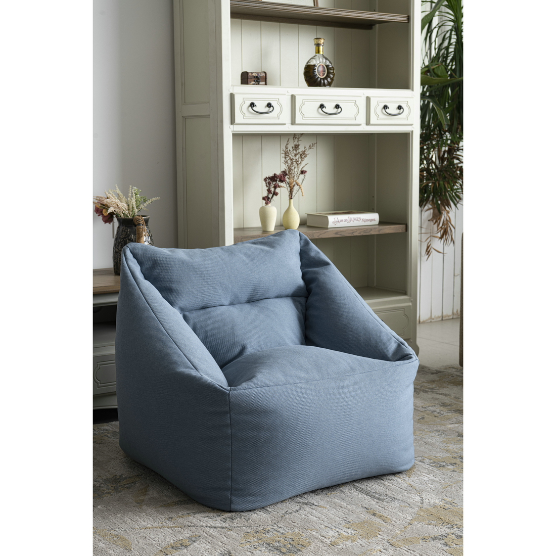 Roots For Fun Blue Bean Bag WR0802-W0001BBV5