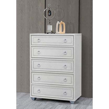 Off-White Feather Bedroom Set With 2 Free Lamp Gift