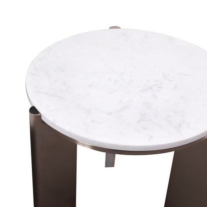 Marble Majesty End Table