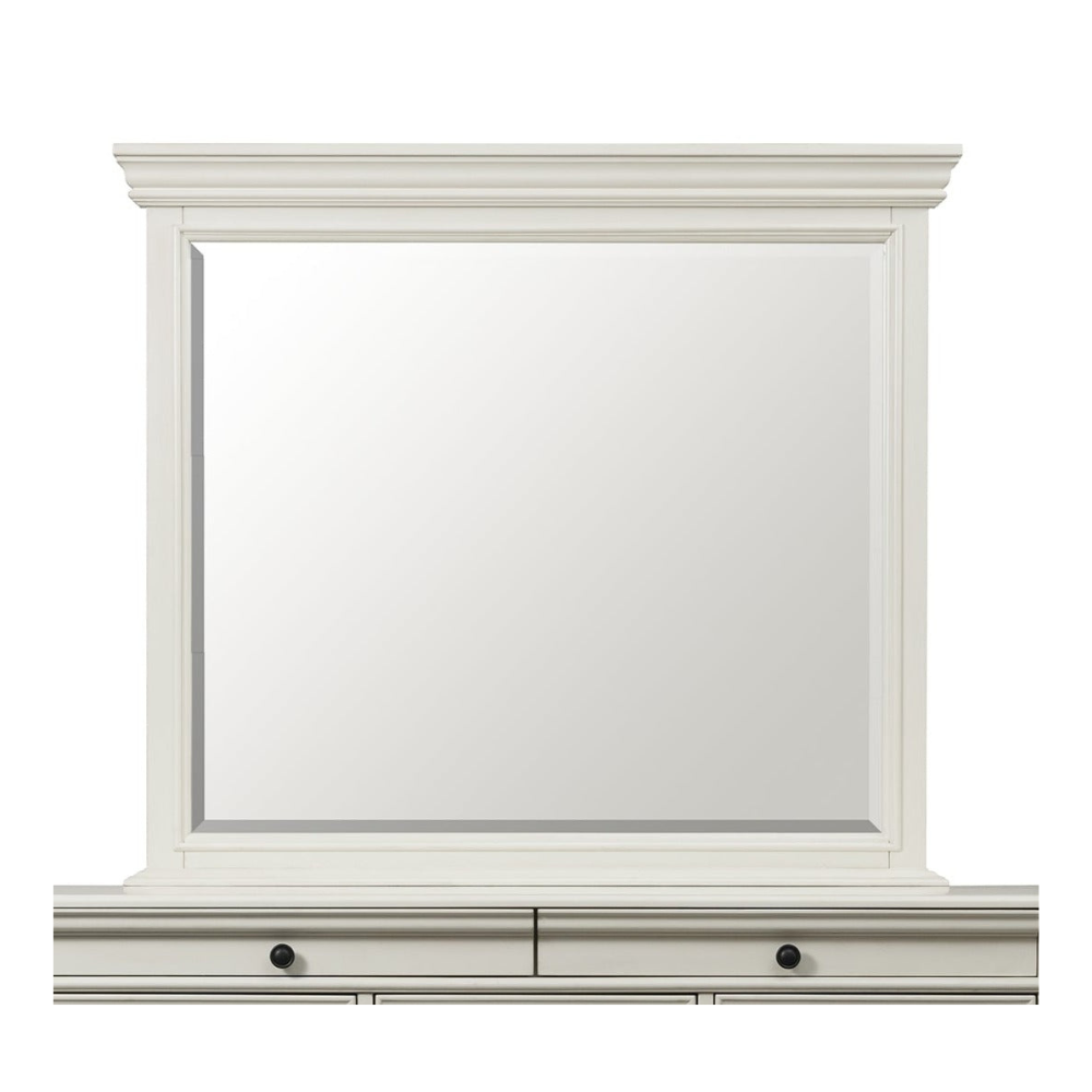 Slater Mirror in Antique White