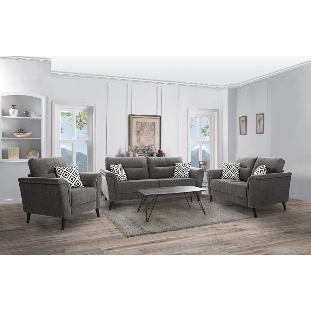 Concord Comfort Grey Sofa (6645529411680)