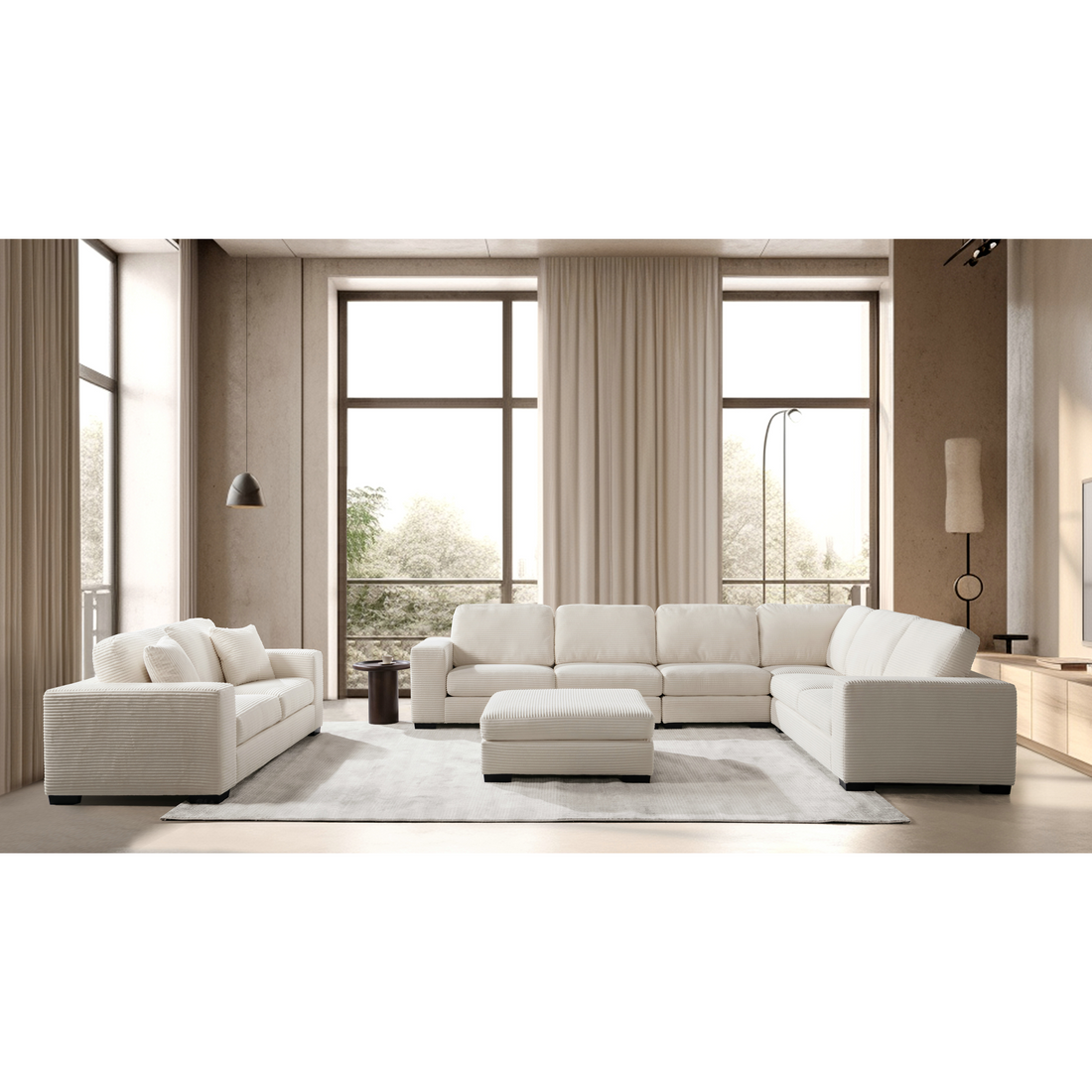 أريكة لونا كريم W226