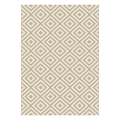 Roots Diamond Beige Rug